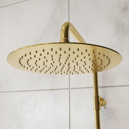 Душевая стойка RGW Shower Panels 51140131-06 настенная цвет золото
