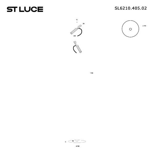 Торшер ST Luce Lilt (Лилт) SL6210.405.02 - фото 3