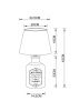Настольная лампа Arte Lamp Isola (Исола) A4272LT-1GY