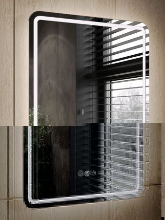 Зеркало с подсветкой и антизапотевателем Orange Nature ONP-60ZE 60х80