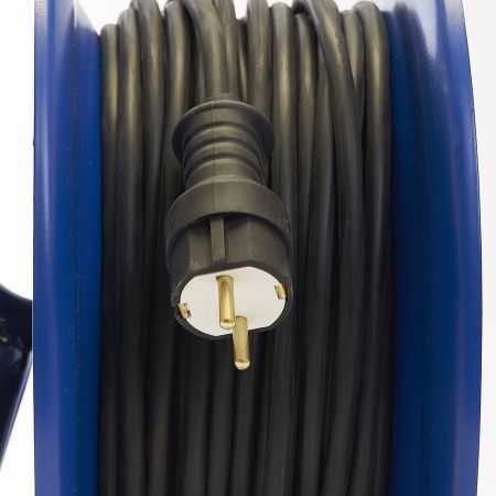 Удлинитель на металлической катушке 4-местный 30м Stekker PRF02-41-30 39296