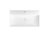 Раковина из сантехнического фаянса Hatria BAHIA_13 BH0800465011TS0 80х50 подвесная цвет белый