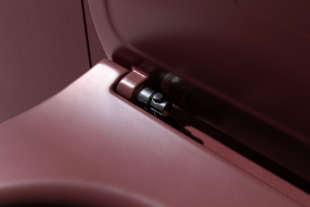 Чаша унитаза подвесная Allen Brau Fantasy 4.11004.BD цвет красный без сиденья безободковая каскадный смыв