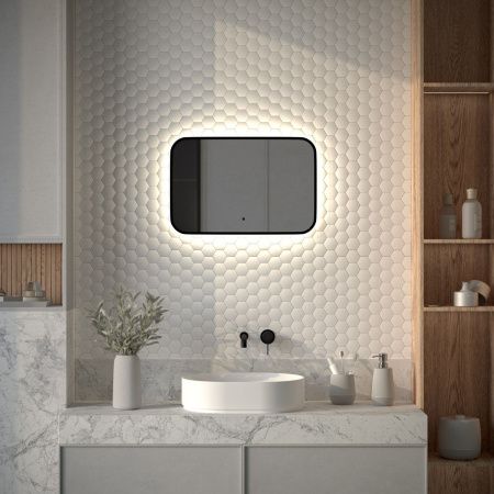 Зеркало с подсветкой Defesto AURA DF 2962RH 60х40 подвесное