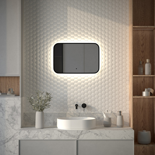 Зеркало с подсветкой Defesto AURA DF 2962RH 60x40 - фото 3
