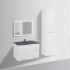 Тумба под раковину Vincea Mia VMC-2MC800GW 80х50 подвесная цвет белый
