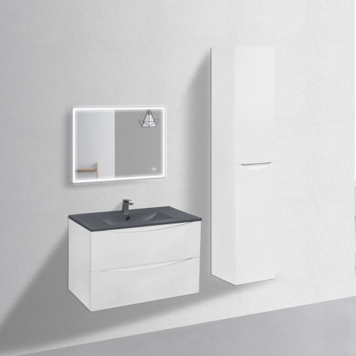 Тумба под раковину Vincea Mia VMC-2MC750GW 75.1х50х46 - фото 4