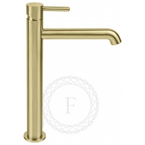 Смеситель для раковины Filarete Roun FL6020MG на столешницу золото - фото 5