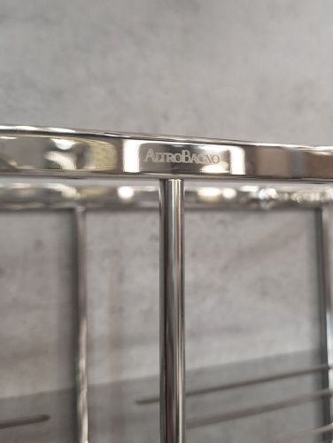 Полка в ванную комнату AltroBagno Beni aggiuntivi AltroBagnoB082603Cr - фото 4