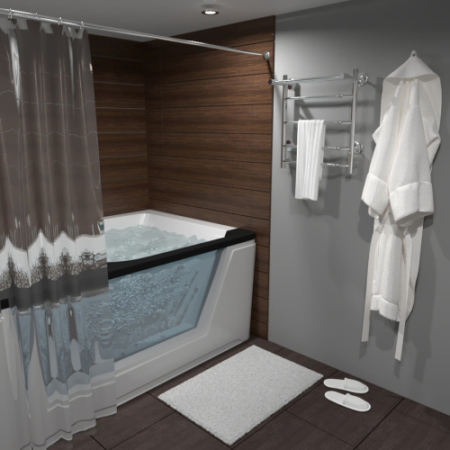 Полотенцесушитель Тругор Браво Пэк сп БравоПэксп3П/605032 53х60 электрический хром - фото 3