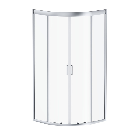 Душевой уголок Damixa Skyline DX35WG-301-090MT 90х90 стекло прозрачное профиль хром матовый без поддона