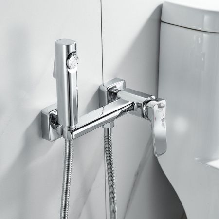 Гигиенический душ со смесителем Raffine F0599-1 хром