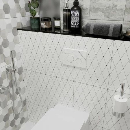 Клавиша смыва механическая Lavinia Boho RelFix 38050904 цвет белый