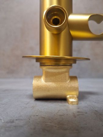 Гигиенический душ со смесителем AltroBagno Modern AltroBagnoModern060117BG золото