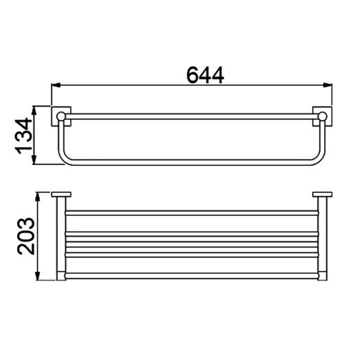 Полка Timo Selene 12058/03 - фото 2