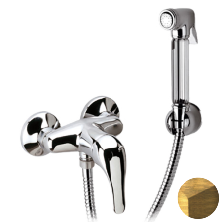 Гигиенический душ со смесителем Remer C332REZVO латунь