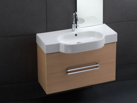 Раковина из санфаянса Hatria AREA YXA001 90х45 подвесная цвет белый