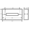 Диспенсер для салфеток Hansgrohe AddStoris 41774140
