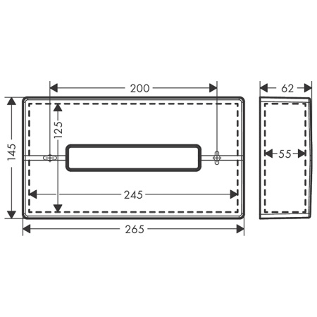 Диспенсер для салфеток Hansgrohe AddStoris 41774140