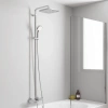 Душевая стойка Grohe Tempesta Cosmopolitan 26691000 настенная цвет хром с термостатом