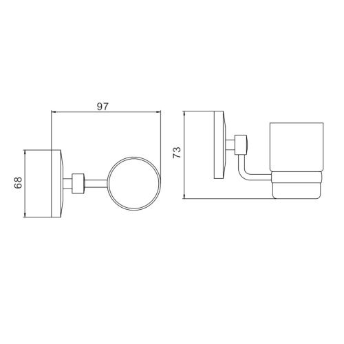Стакан Savol S-007158 - фото 3