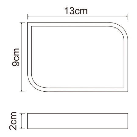 Мыльница WasserKRAFT 2729