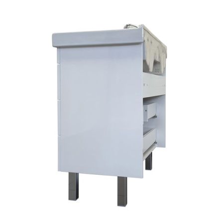 Тумба с раковиной Comforty Никосия 00-00011162CF 80х50 напольная цвет белый