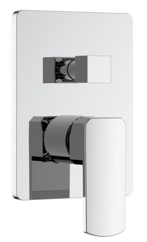 Смеситель для ванны и душа Voda Iceberg IC83-2 встраиваемый в стену хром - фото 2