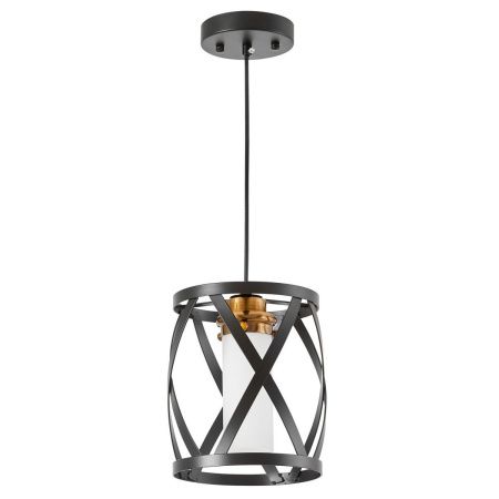Светильник подвесной Lumina Deco Astila (Астила) LDP 1242-1 BK+MD