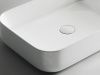 Раковина из сантехнического фарфора Ceramica Nova ELEMENT CN5004 60х40 накладная цвет белый без отверстий под смеситель