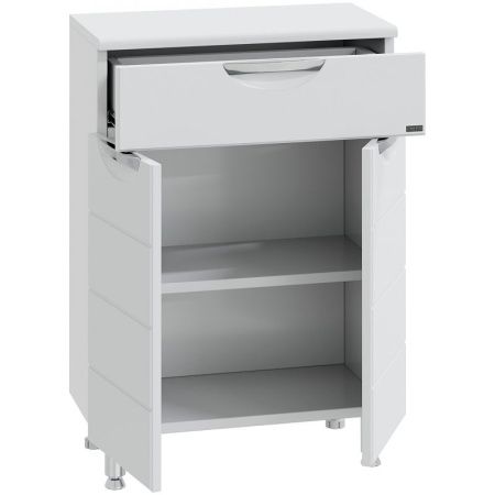 Тумба под раковину СанТа Родос 306003 60х30 подвесная цвет белый