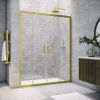 Душевая дверь Vegas-Glass Z2P TUR+NOVO Z2P NOVO h2000 175 03 01 175х200 стекло прозрачное профиль золото