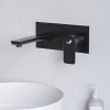 Смеситель для раковины RGW Shower Panels (Шоувер панелс) 51140546-04 встраиваемый в стену черный
