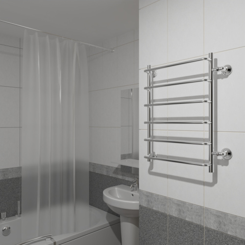 Полотенцесушитель Тругор Идеал Идеал1/ПМ508050 53х80 водяной хром - фото 3