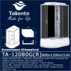 Душевая кабина Taliente TA-12080G(R) 120х80 асимметричная с крышей ориентация правая