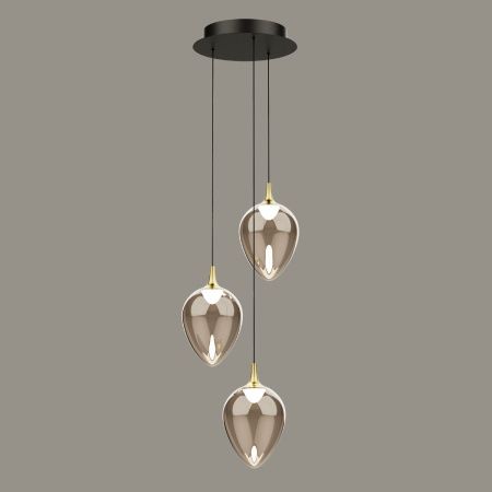 Светильник подвесной Delight Collection MD24001012-3A brass/champagne