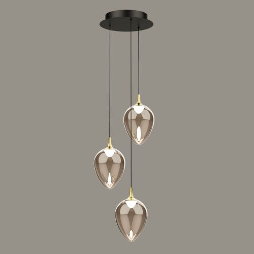 Светильник подвесной Delight Collection MD24001012-3A brass/champagne - фото 3