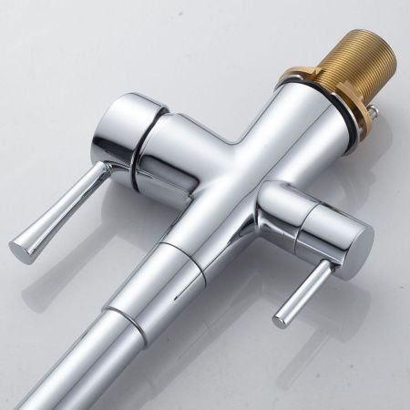 Смеситель для кухни Shevanik S428 на мойку хром