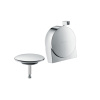 Слив-перелив для ванны Hansgrohe Exafill 58117000 хром