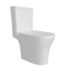 Унитаз напольный с бачком Teymi Ellie T40206 белый с сиденьем микролифт безободковый смыв торнадо