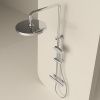 Душевая стойка Sancos Teo SC11001CH настенная цвет хром с термостатом