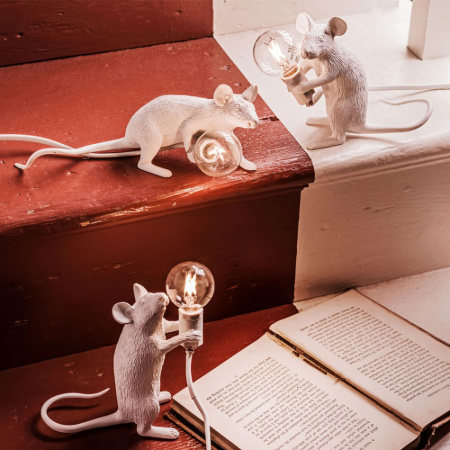Настольная лампа Seletti Mouse Lamp (Моусе Ламп) 15221