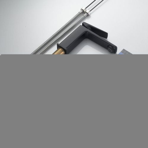 Смеситель Shevanik S8901H-1 на раковину черный - фото 4