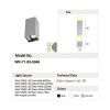Светильник настенный Delight Collection 71-85-5046 warm white silver