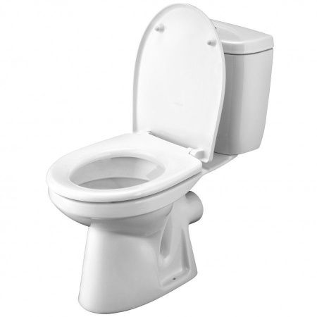 Унитаз-компакт напольный с бачком Santek Анимо 1WH302132 белый с сиденьем каскадный смыв