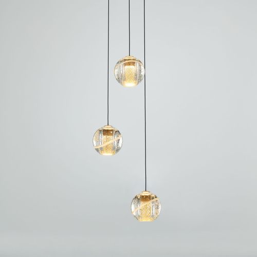 Светильник подвесной Delight Collection MD22001052-3A gold - фото 4