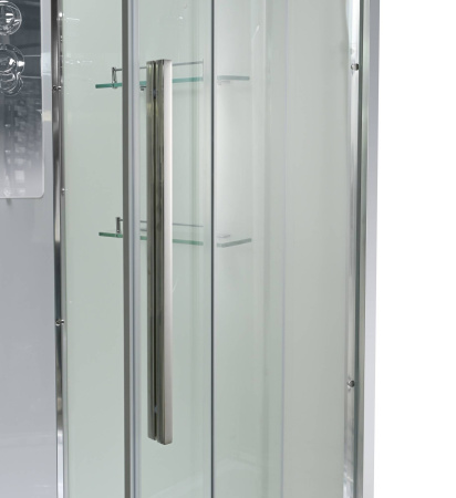 Душевая кабина AvaCan EM EM3011T 110х110 четверть круга с крышей ориентация универсальная