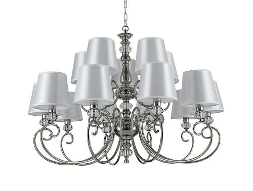 Люстра подвесная Newport 1200 1210+5/C nickel - фото 2