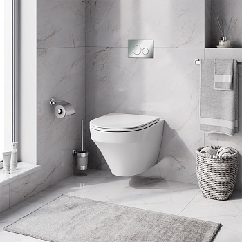 Комплект унитаз с инсталляцией с клавишей смыва Am.Pm Inspire IS49051.501700 Комплект унитаз с инсталляцией с клавишей смыва Am.Pm Inspire IS49051.501700