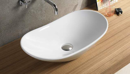 Раковина из фаянса Velvex 7811A 62х36 накладная цвет белый без отверстий под смеситель - фото 2